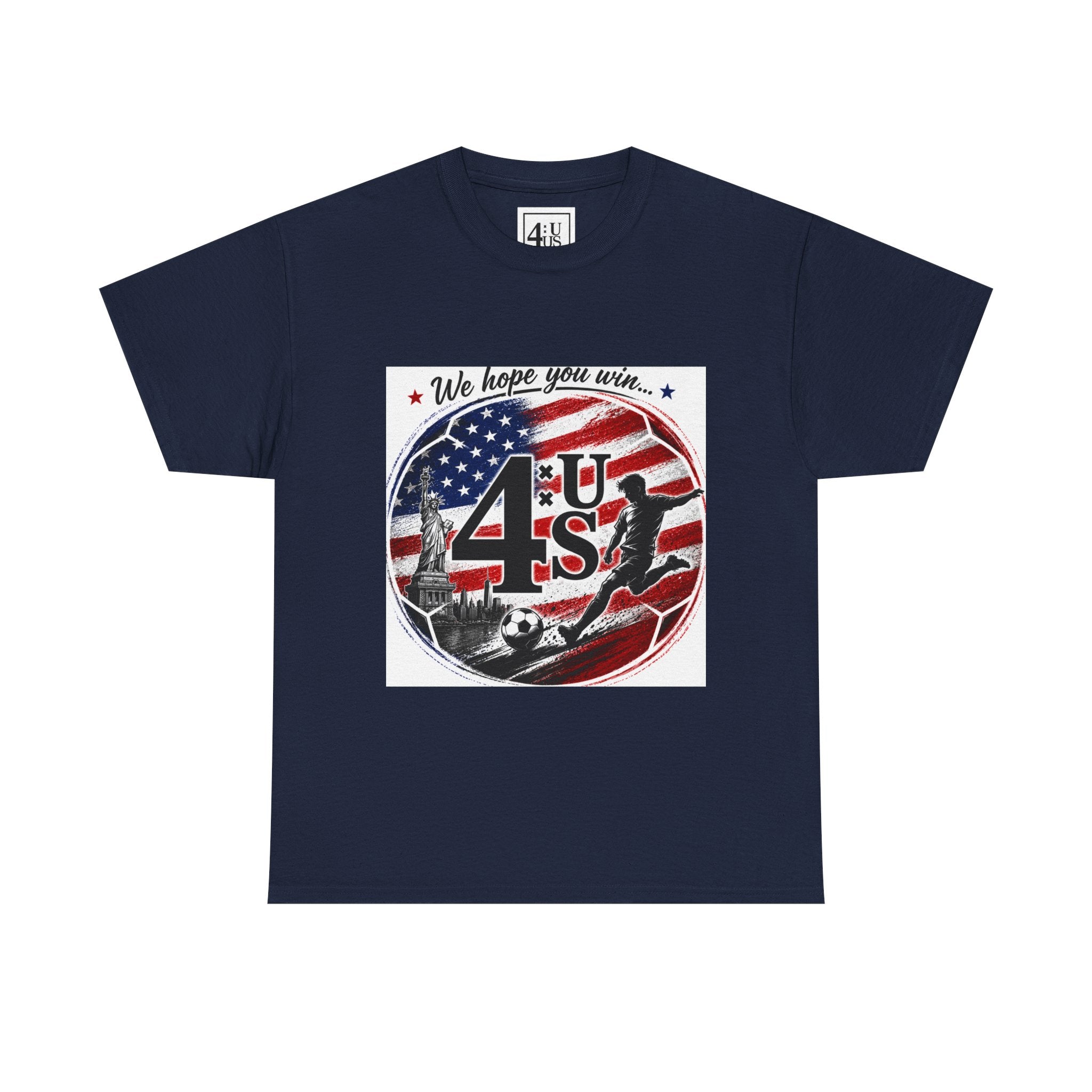 Unterstütze dein Nationalteam T-Shirt | Fußball Fan Stolz USA