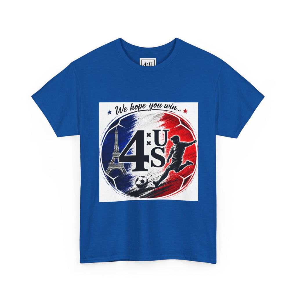 Unterstützen Sie Ihr Nationalmannschafts-T-Shirt | Fußballfan-Stolz FRANKREICH