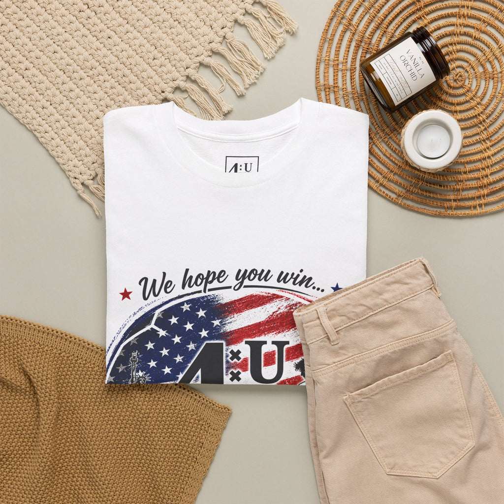 Unterstütze dein Nationalteam T-Shirt | Fußball Fan Stolz USA