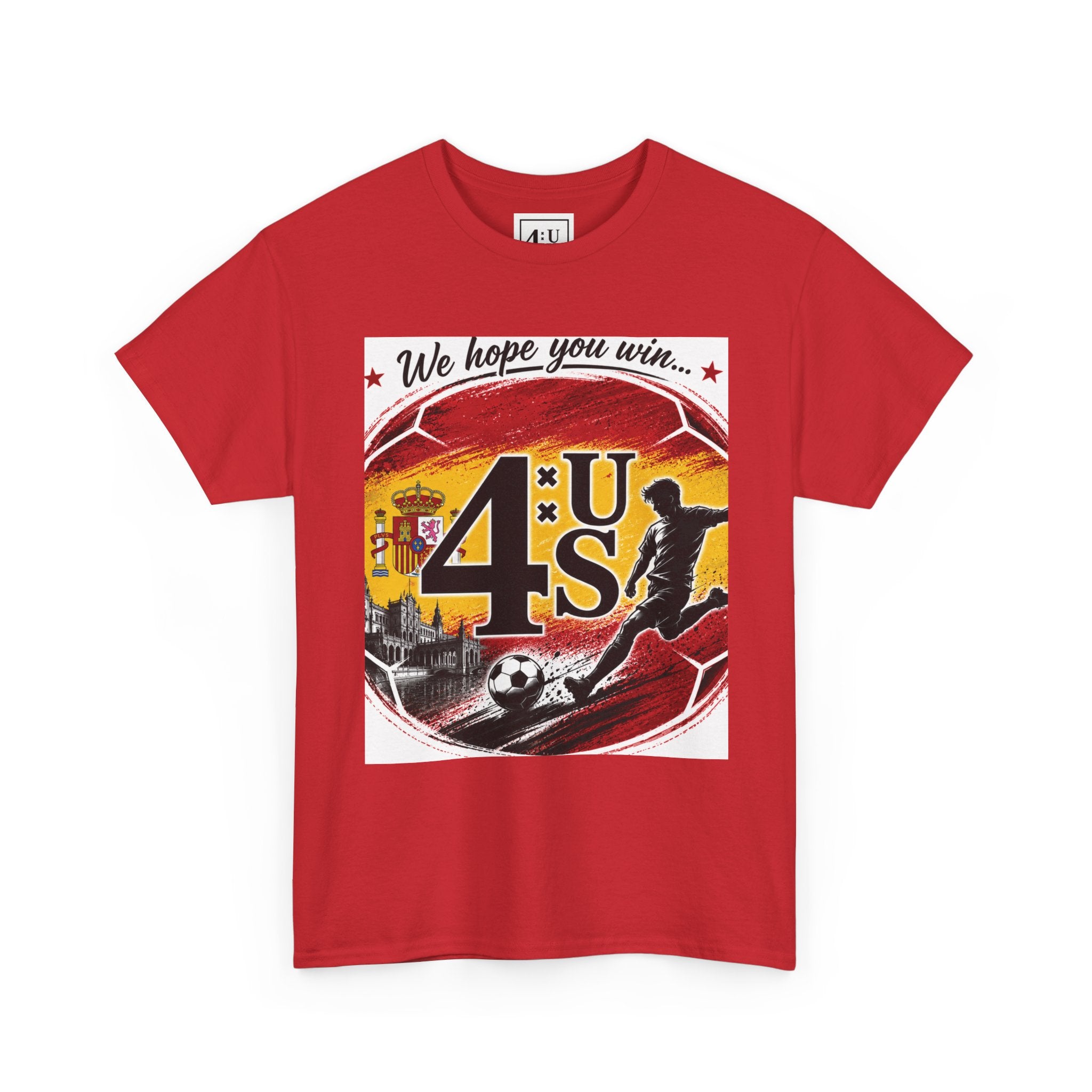 Unterstütze dein Nationalteam T-Shirt | Fußball Fan Stolz SPANIEN