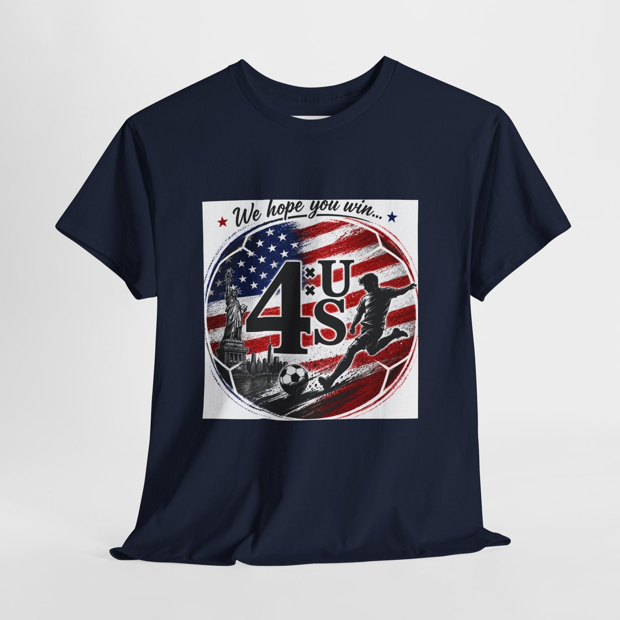 Unterstütze dein Nationalteam T-Shirt | Fußball Fan Stolz USA