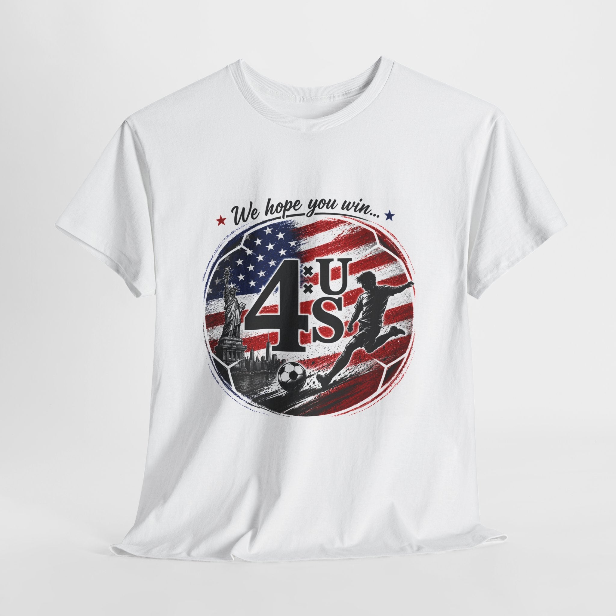 Unterstütze dein Nationalteam T-Shirt | Fußball Fan Stolz USA