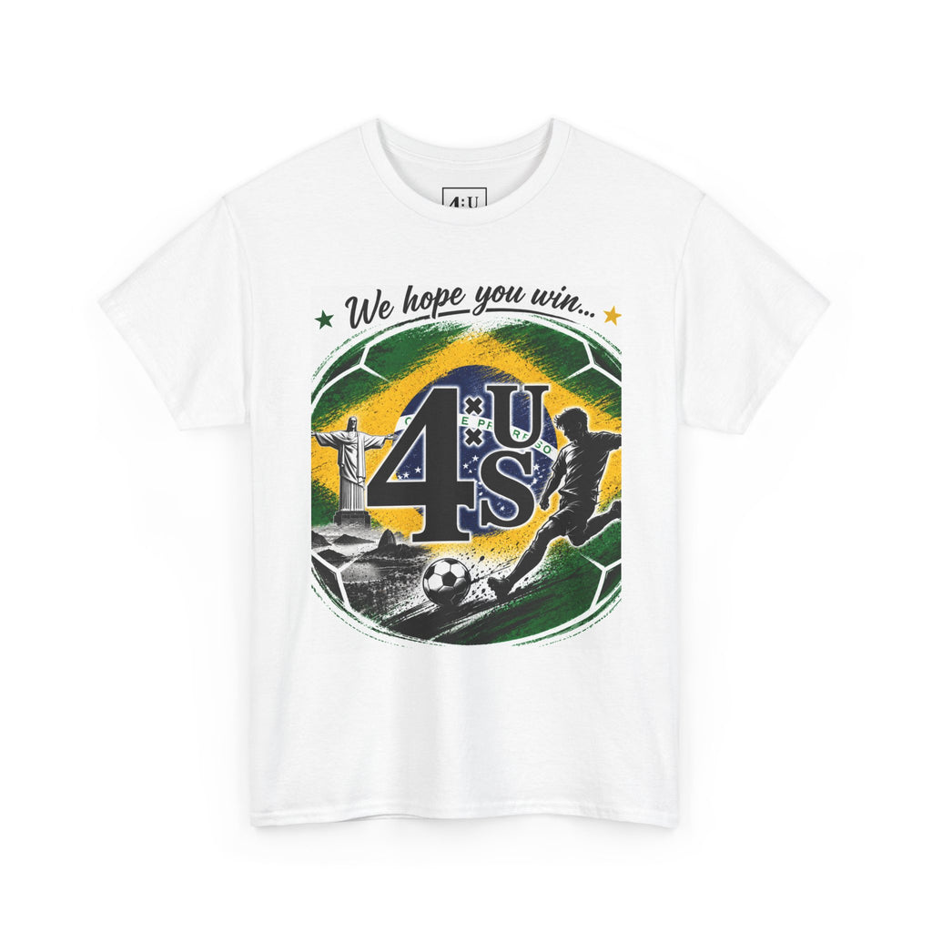 Unterstütze dein Nationalteam T-Shirt | Fußball Fan Stolz BRASILIEN