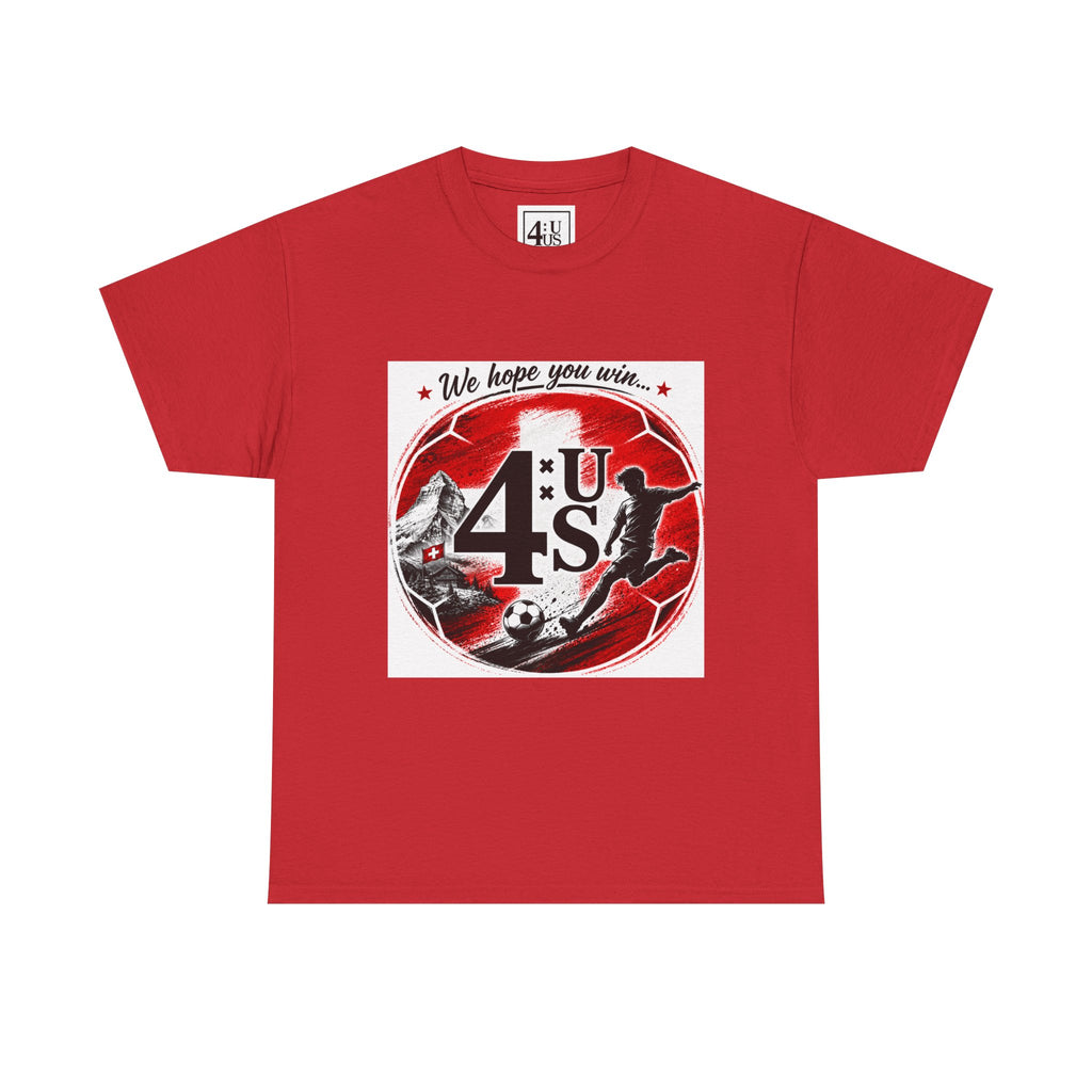 Support Your National Team Tee | Fußball-Fan-Stolz SCHWEIZ