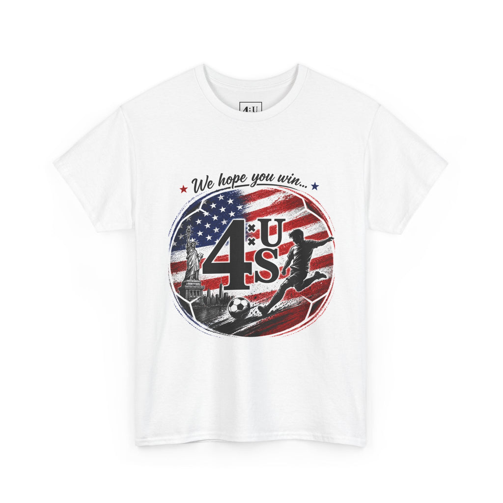 Unterstütze dein Nationalteam T-Shirt | Fußball Fan Stolz USA