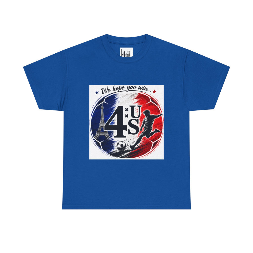 Unterstützen Sie Ihr Nationalmannschafts-T-Shirt | Fußballfan-Stolz FRANKREICH