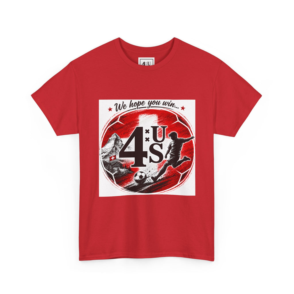Support Your National Team Tee | Fußball-Fan-Stolz SCHWEIZ