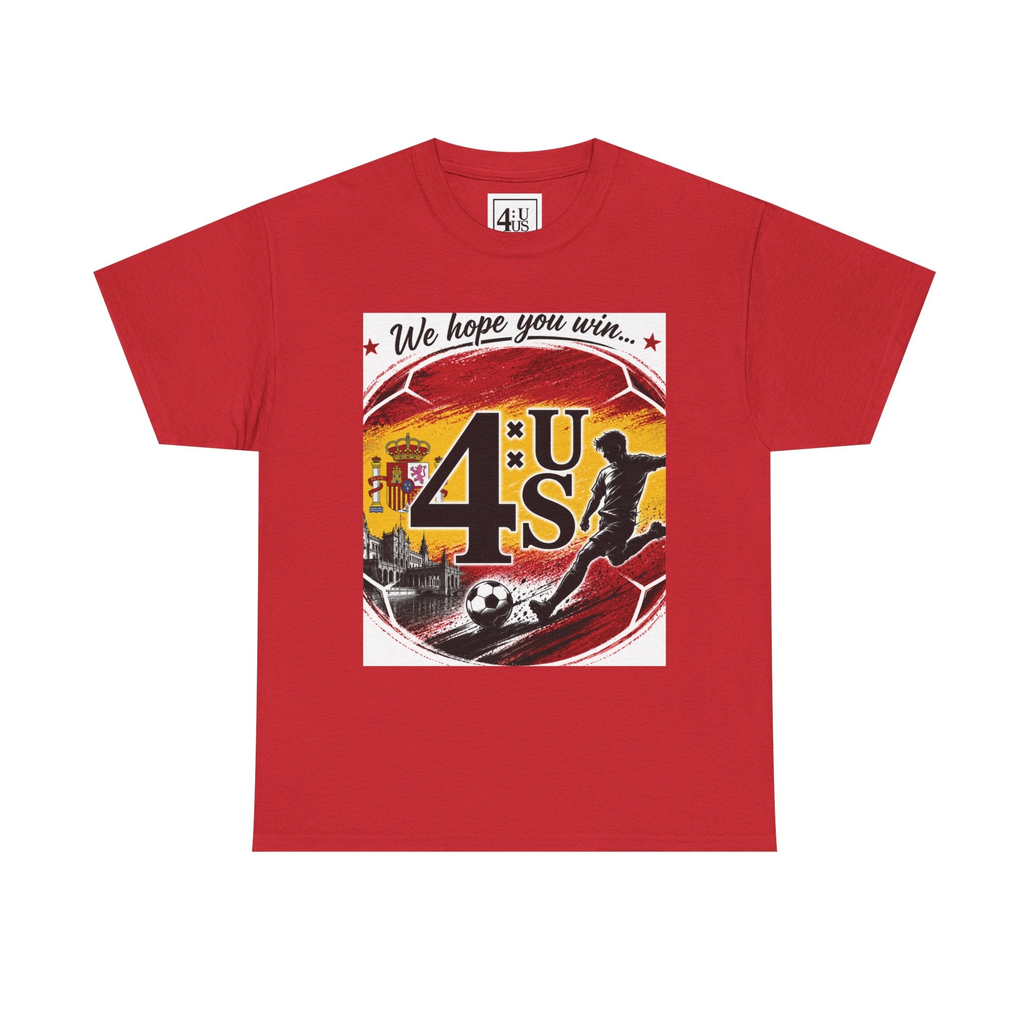 Unterstütze dein Nationalteam T-Shirt | Fußball Fan Stolz SPANIEN